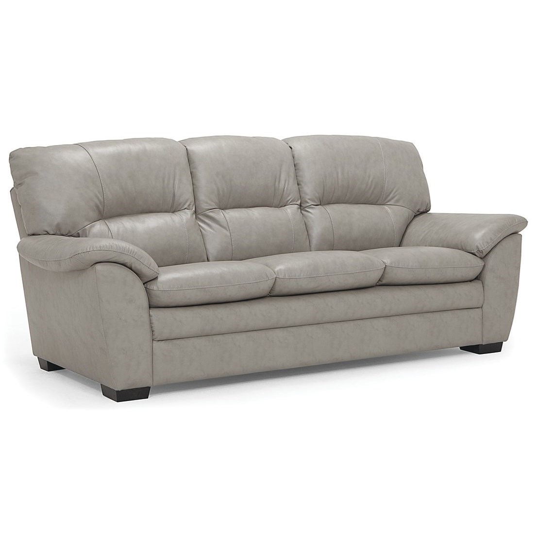 Palliser Amisk Casual Sofa with Pillow Arms Howell Furniture Sofas